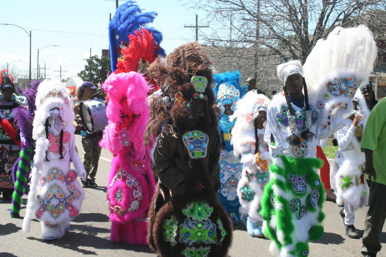 Mardi Gras 
 Indian